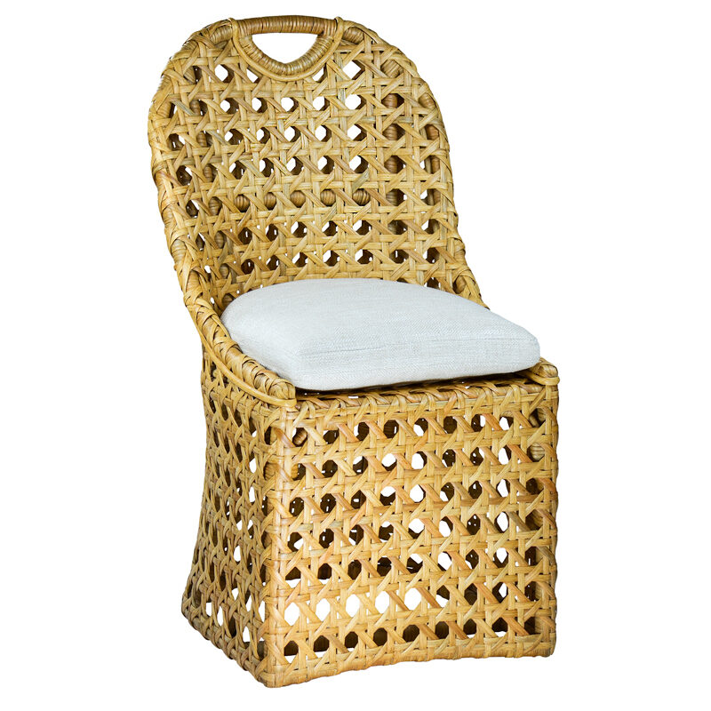 basket lounge chair - red egg furniture