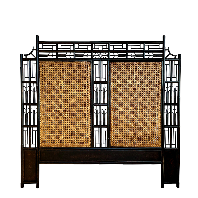 indochine queen headboard