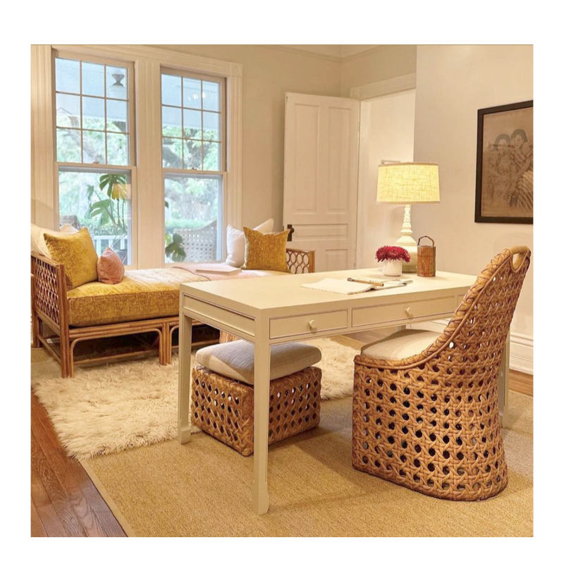 DH202 Writing Desk Large Natural Linen